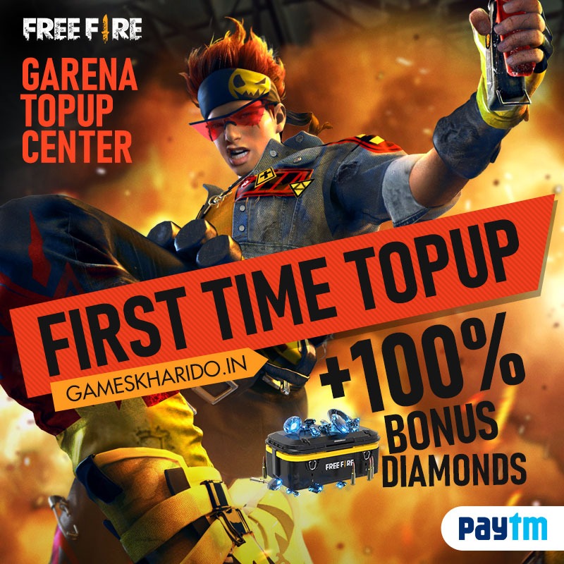 Free Fire Top Up Centre: How to get 100% Top Up Bonus