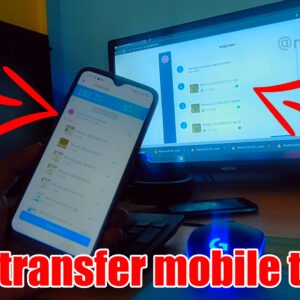 how to transfer files from phone to laptop/pc without usb